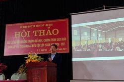 Lào Cai: Lãnh đạo trường Tiểu học chia sẻ kinh nghiệm triển khai CTGDPT mới