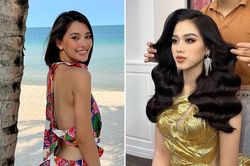 Đỗ Thị Hà đẹp lộng lẫy trong buổi chụp hình mới, Tiểu Vy khoe lưng trần sexy trước biển