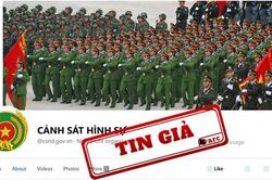 Trang Fanpage 'Cảnh Sát Hình Sự' giả mạo kênh thông tin của Bộ Công an