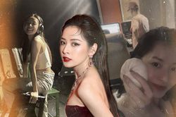 Liên tiếp đăng story 'làm lụng chăm chỉ' trong phòng thu, Chi Pu thật sự sắp comeback làng nhạc?