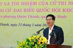 Tình cảm của cử tri là động lực để ĐBQH hoàn thành tốt nhiệm vụ