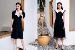 'Tiểu tam' Lương Thanh dịu dàng với các thiết kế đen - trắng thanh lịch