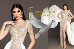 Lộ diện trang phục dạ hội lộng lẫy lấy cảm hứng từ chim bồ câu của Á hậu Ngọc Thảo tại Miss Grand 2020