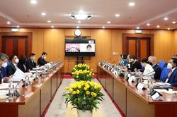 Bộ Tài chính làm việc với Đoàn Doanh nghiệp Cấp cao Hội đồng Kinh doanh Hoa Kỳ - ASEAN