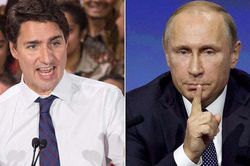 Thủ tướng Trudeau chỉ trích Tổng thống Putin