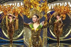 Ngọc Thảo lọt top 10 trang phục dân tộc đẹp nhất 'Miss Grand 2020'