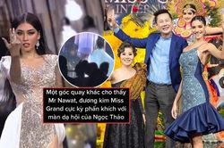 Mặc fan Việt tranh cãi, đương kim hoa hậu và chủ tịch Miss Grand phấn khích màn 'phủi tay' của Ngọc Thảo