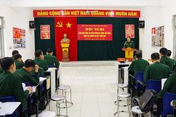 Hội nghị giao ban công tác biên phòng, công tác Đảng, công tác chính trị quý I