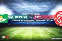 Soi kèo nhà cái SLNA vs Viettel. BĐTV trực tiếp bóng đá Vòng 6 LS V-League 2021