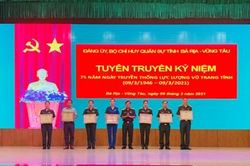 Cán bộ dân quân có duyên với các giải thưởng