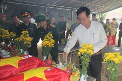 Tìm thấy 12 hài cốt liệt sĩ ở chiến khu Ba Lòng