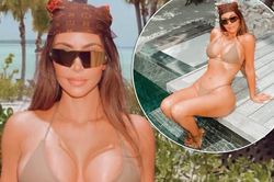 Kim Kardashian liên tục tung ảnh gợi cảm, như chưa hề có chuyện ly dị