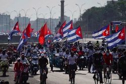 Tuần hành ở Cuba kêu gọi Mỹ dỡ bỏ lệnh cấm vận kinh tế