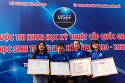 Lâm Đồng đoạt 2 giải Cuộc thi KHKT cấp quốc gia