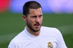 Hazard trở lại Real để tập hồi phục