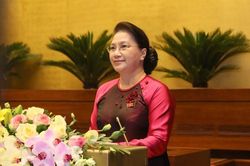 Quốc hội tiến hành miễn nhiệm Chủ tịch Quốc hội Nguyễn Thị Kim Ngân