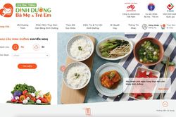 Chăm sóc dinh dưỡng hợp lí cho bà mẹ trong và sau thai kì bằng phần mềm