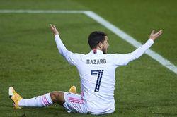 Eden Hazard quay trở lại CLB Real Madrid để tập hồi phục sau chấn thương