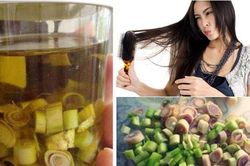 Tóc rụng bao nhiêu cũng mọc lại cực nhanh bằng 1 củ sả
