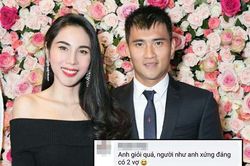 2 lần Thủy Tiên 'dằn mặt' khi có người nói thích chồng mình, khuyên Công Vinh lấy 2 vợ