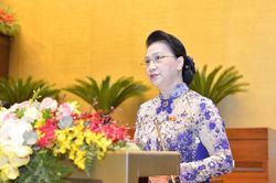 Miễn nhiệm Chủ tịch Quốc hội, Chủ tịch Hội đồng Bầu cử quốc gia đối với đồng chí Nguyễn Thị Kim Ngân