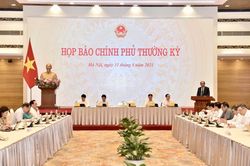 Họp báo Chính phủ: Sốt đất diễn ra ở nhiều khu vực, tiềm ẩn rủi ro cao cho nền kinh tế