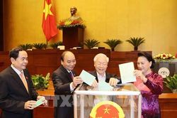 Kỳ họp thứ 11, Quốc hội khóa XIV: Thực hiện quy trình bầu Chủ tịch Quốc hội