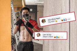 Trịnh Thăng Bình vén áo khoe 6 múi: Đông Nhi hú hồn, Lâm Vỹ Dạ lập tức 'mất liêm sỉ'