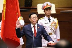 Ông Vương Đình Huệ tuyên thệ nhậm chức Chủ tịch Quốc hội