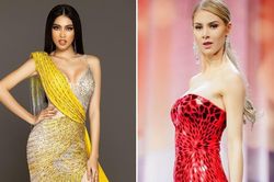 Hé lộ đoạn clip Ngọc Thảo lên ngôi Á hậu 1 trong buổi diễn tập chung kết Miss Grand