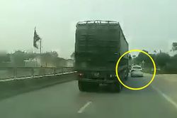 Hà Nam: Xe to chuyển làn ẩu, xe nhỏ lãnh đủ hậu quả