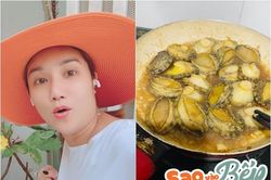 Sao vào bếp: MC Cát Tường xách món thượng hạng về quê, nấu 'đãi cho cả xóm'