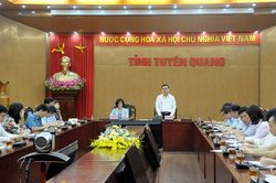 Lãnh đạo tỉnh làm việc với lớp Cao cấp Lý luận chính trị các cơ quan Trung ương