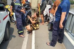 Thanh niên nhảy sông Sài Gòn, người thân chạy đến gào khóc thảm thiết