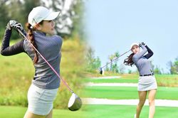Hải Anh - 'nàng thơ' của các trận golf