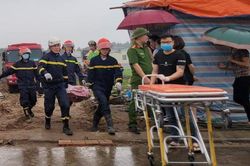 Sập giàn giáo ở Bắc Ninh khiến 2 công nhân tử vong
