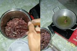 Kinh hãi với cách nam thanh niên chế biến món ăn làm từ chuột con đỏ hỏn đang lúc nhúc trong nồi