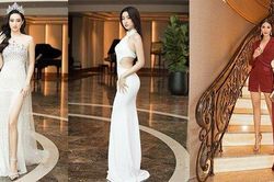 Sao đẹp cuối tuần: Lương Thùy Linh khoe dáng ngọc với thiết kế ôm sát
