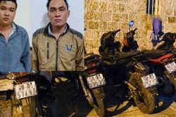 Thuê ôtô đi trộm xe máy