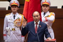 Lễ tuyên thệ của tân Chủ tịch nước Nguyễn Xuân Phúc