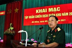 Quân khu 5 khai mạc tập huấn chiến dịch năm 2021