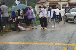 Xe tải đâm liên hoàn khiến 3 người thương vong