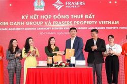 Kim Oanh Group và Frasers Property Việt Nam ký hợp đồng thuê đất