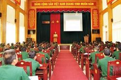 Binh đoàn 16 tập huấn công tác Đảng, công tác chính trị năm 2021