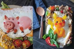 Bà mẹ 'biến' bữa trưa của con thành nhân vật hoạt hình ngộ nghĩnh