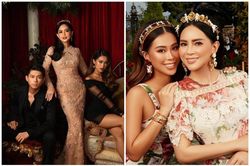 Chụp cùng con, mẹ rich kid Tiên Nguyên 'chơi trội' với thần thái cực sang