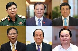 Trình miễn nhiệm Phó Thủ tướng Trịnh Đình Dũng và 12 Bộ trưởng, trưởng ngành