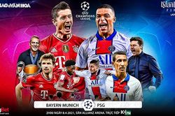Kèo nhà cái Bayern Munich vs PSG. Trực tiếp lượt đi Tứ kết Cúp C1/Champions League