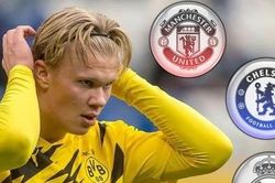 Sergio Aguero muốn tiếp tục ở lại Anh, Chelsea tiến thêm 1 bước với Erling Haaland