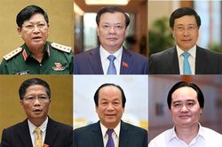 Trình Quốc hội phê chuẩn miễn nhiệm 12 bộ trưởng